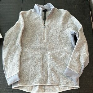 Women's Lululemon wool quarter-zip pullover sweater size Medium